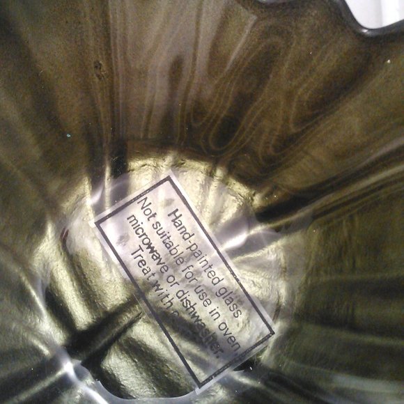 1960's 5 pc set Verre églomisé gilded - Picture 11 of 11